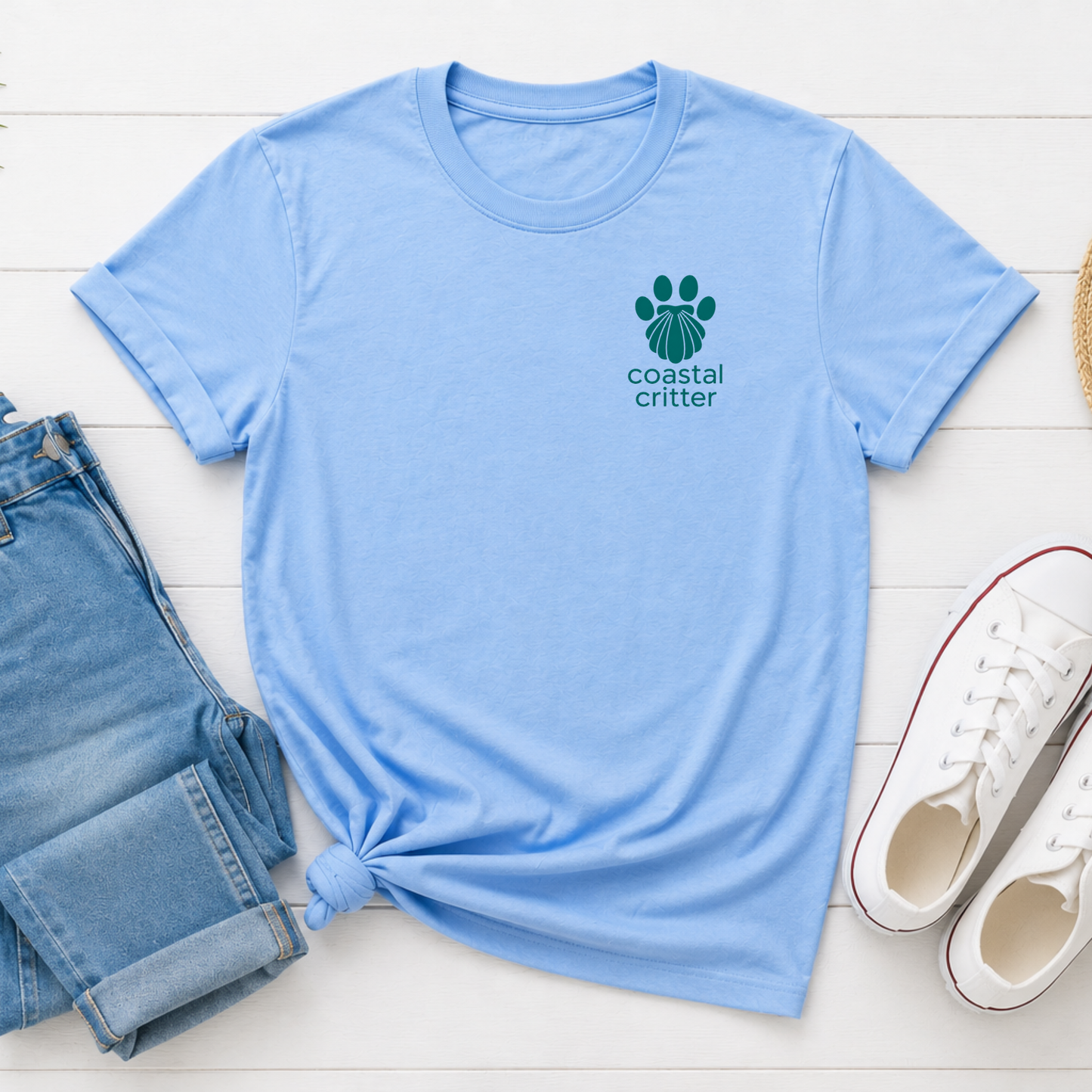 My Therapist Has Sandy Paws | Coastal Beach Dog Tee