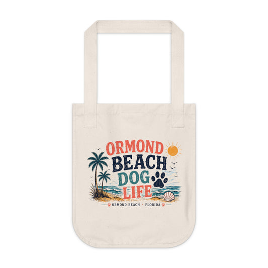 Ormond Beach Dog Life | Coastal Beach Tote