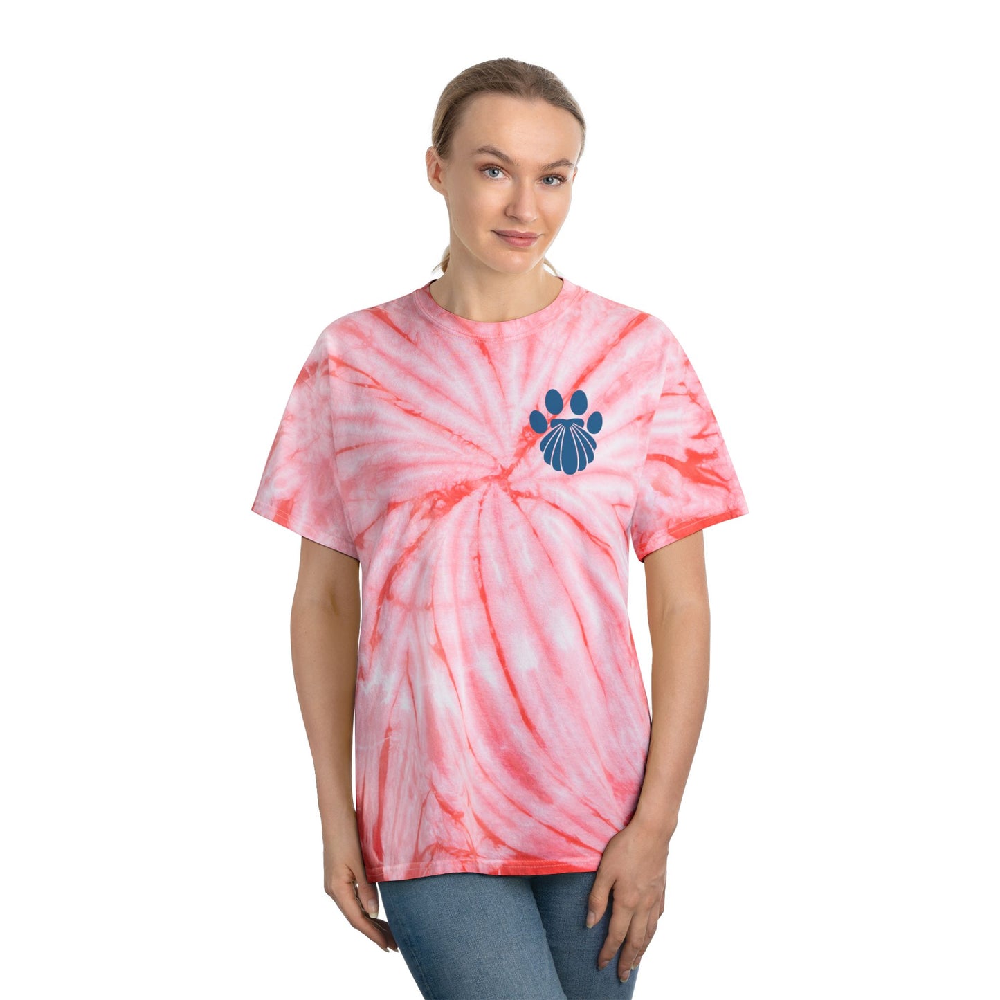 Coastal Critter Tie-Dye Tee, Cyclone Unisex
