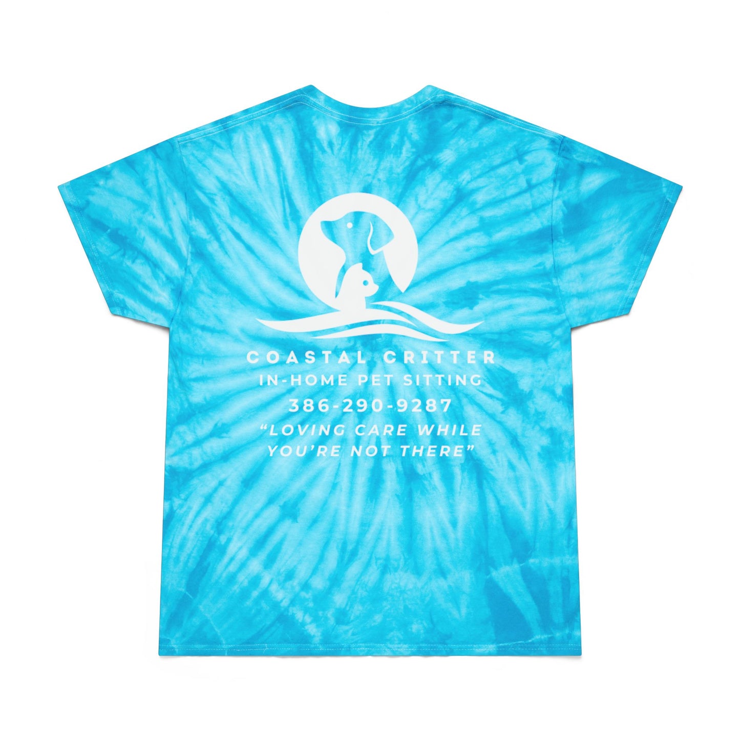Coastal Critter Tie-Dye Tee, Cyclone Unisex